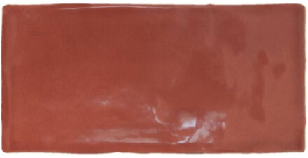 2m² - Wandtegels Atlas Garnet Glans - 7,5x15 cm