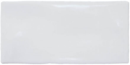 2m² - Wandtegels Atlas White Glans - 7,5x15 cm