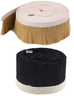 2Meters 70MM 100MM Black Yellow High Flexible Nylon Brush Vacuum Collector Engraving Machine Dust Cover CNC Router Spindle Motor