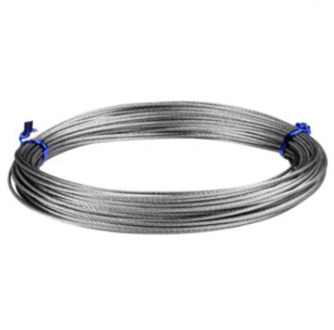 2mm 3mm 4mm 5mm 6mm Diameter Steel Coated Flexible Wire Rope Stainless Steel Clothesline 7*19