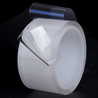 2MMX50MMX3M Anti-Slip Multifunctional Double-Sided Tape Nano Reusable Traceless Washable Adhesive Tape Gel Tape