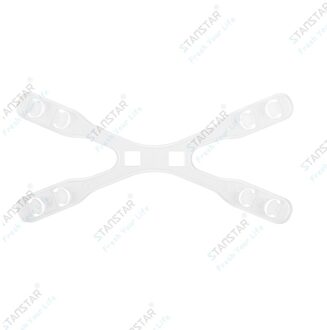 2nd Haak Riem Houder Extension Voor Masker Oor Protector Soft Anti-Aanscherping Release Pijn Oor Gesp Uitbreiding Knop Blauw / 10stk