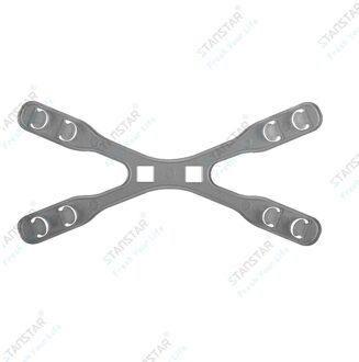 2nd Haak Riem Houder Extension Voor Masker Oor Protector Soft Anti-Aanscherping Release Pijn Oor Gesp Uitbreiding Knop wit / 1stk