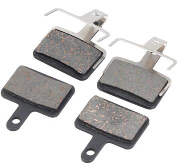 2Pairs Berg Fiets Schijfremblokken Voor M375 M445 M446 Fiets Vierkante Olie Remblokken Fiets Accessoies