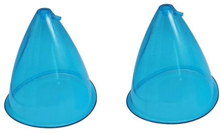 2pc 18cm Big Cups for Buttock Breast Enlargement Vacuum Suction Machine