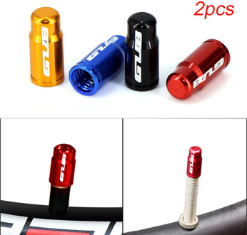 2pc Aluminum Bicycle Tire Valve Cap Ultralight Mountain Road Bike Valve Cap Schrader/Presta Tire Valve Protector MTB Accessories