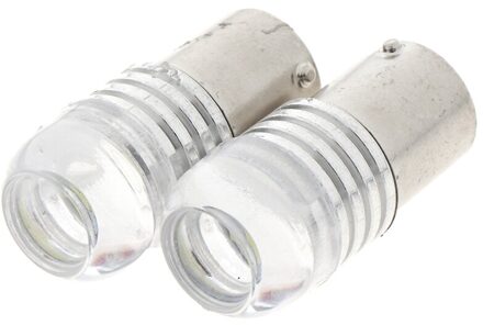2Pc Auto Staart Stop Lamp Rood/Wit Strobe Flash Light Brake Blink Led Staart Auto Reverse Lamp