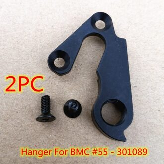 2Pc Cnc Fiets Derailleur Hanger M4 Schroef Voor Bmc Sportelite #55 301089 Sportelite Carbon Frame Mech dropout Extender