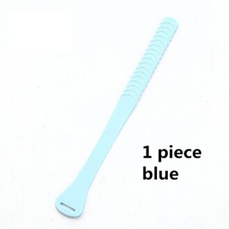 2Pc Draagbare Opvouwbare Toilet Seat Cover Lifter Sanitaire Closestool Cover Lift Handvat Voor Reizen Thuis Badkamer Wc Accessoires blauw