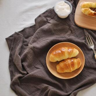 2Pc Katoen Linnen Tafelkleed Gefotografeerd Achtergrond Doek Servetten Servet Eettafel Cover Voor Keuken Picknick Placemat Thuis koffie