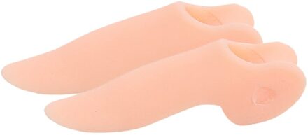 2Pc Kleine Teen Varus Separator Bone Corrector Stijltang Siliconen Gel Voet Bunion Hallux Valgus Punt Vingers Protector TSLM1
