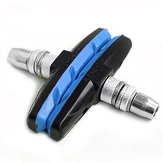 2Pc Paar Fiets Remblokken Voor Berg Stad Vouwfietsen Duurzaam Fiets Bike V Brake Pads Holder Schoenen blokken Zwart Blauw