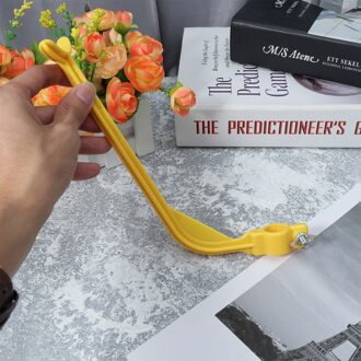 2Pc Praktische Efficiënt Swing Training Aid Swing Praktijk Trainer Gebaar Corrector Voor Beginners (Geel)