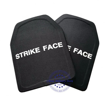 2pc STA Shooter Cut NIJ III Level Bulletproof Plate Anti-ballistic Ceramic Plate