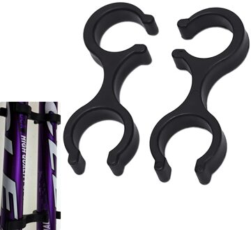 2Pc Wandelstok Gesp Trek Mand Rubber Tip Koolstofvezel Wandeling Telescoop Nordic Kamp Legering Beentje Kruk Bar Ski