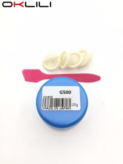2Pc X Japan G500 Vet Fuser Grease Fuser Olie Siliconen Vet 20G Op Metalen Fuser Film Mouw Voor hp P3015 2200 P2055 2420 2300