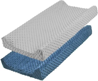 2PC16.5-17.5 "Breed Boutique Baby Kwekerij Luier Veranderende Pad Cover Luierbak Cover Veranderende Tafel Cover Baby Aankleedkussen