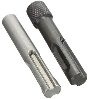 2Pcs 1/4in Hex Schacht Boor Chuck Adapter Sds Converter Adapter Moer Impact Driver Set Voor Boren gereedschap