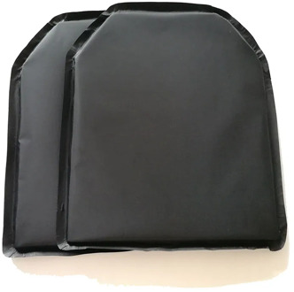 2PCS 10'' x 12'' Ballistic Panel Bulletproof Plate NIJ Level IIIA 3A Aramid Soft Body Armor Fast Shipping