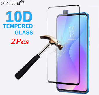 2pcs 10D For Mi 9t Xiaomi 9t Pro Tempered Glass Full Glue Protective Glass For Xiaomi Mi 9t 9 t Screen Protector Mi 10t Pro Film