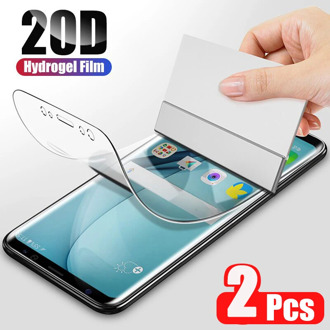2Pcs 20D Cover Soft Hydrogel Film For Samsung Galaxy S20 S10 S8 S9 Plus Note 20 10 9 Plus S20 Ultra Screen Protector Film S10 5G
