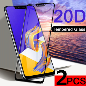 2pcs 20D tempered glass for ASUS Zenfone 5z ZS620KL screen protector for Zenfone 5 lite ZC600KL zenfone5 ZE620KL protective film