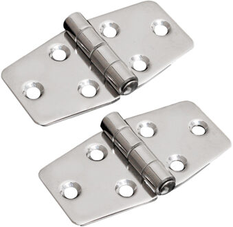 2Pcs 3 Rvs Boot Marine Grade Flush Deur Hatch Compartiment Scharnieren