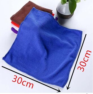 2Pcs 30 X30CM Wasstraat Microfiber Handdoek Car Cleaning Drogen Doek Zomen Car Care Doek Detaillering Auto Wassen Handdoek clearning Tool
