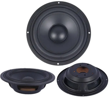 2Pcs 4/5/6.5" Woofer Speaker Passive Radiator Booster Bass Vibrating Speaker 95AF