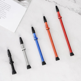 2pcs 40mm 60mm 78mm Bicycle Presta Valve Aluminum MTB Road Bike for Bicycle Tubeless Tire Brass Core Alloy Stem Bike Parts Tool