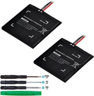 2Pcs 4310Mah HAC-003 Hac 003 Vervangende Batterij Voor Nintendo Nitendo Gamepad Schakelaar, game Console Batterij Met Gratis Tools