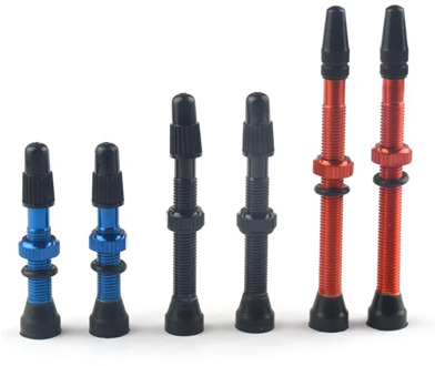 2Pcs 48/60/78mm Road MTB Bike Bicycle Tubeless Tires Alloy Presta Valve Stems Bicycle Tubeless Tires Brass Core Stem Tubeless