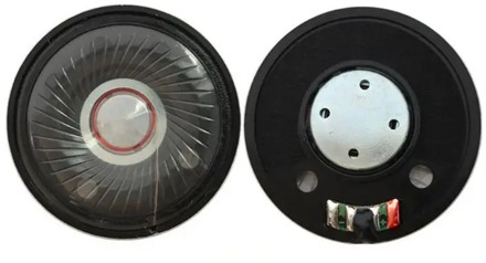 2PCS 50mm Headphone Speaker Headset Driver 32Ohm 112db HIFI Speaker Repair Parts