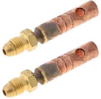 2Pcs 57Y10 Gas & Power Cable Adapter Fit Voor WP-17 WP-9 WP-24G 24W Tig Lastoorts Lassen & solderen Levert Gereedschap