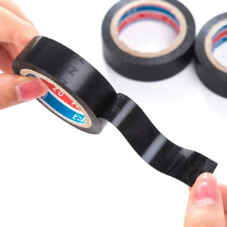 2pcs 6m Electrical Insulation Tape Heat-resistant Tape PVC Tape Cable Flame Retardant Insulating Tape Sealers Pegamento