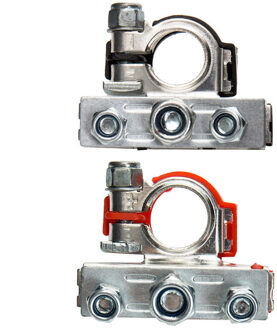 2Pcs 6V 12V +/-Batterij Terminals Connectors Klemmen Auto Batterij Terminal Connector Batterij Quick release Klemmen Accessoires