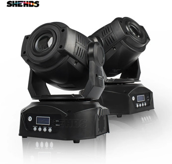 2pcs 90W 6Prism LED Spot Moving Head 30W/60W Spot Light DMX512 Device For DjDisco Bar Party Nightclub SHEHDS Stage Light