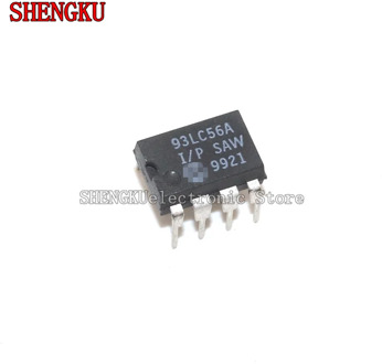 2PCS 93LC56A-I/P DIP8 NEW