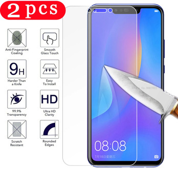 2Pcs 9H tempered glass for huawei p smart plus 2018 2019 2020 p smart Z S pro phone screen protector protective film smartphone