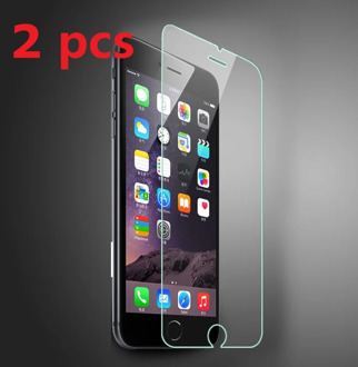 2pcs 9H Tempered Glass for IPhone X Glass Protector for IPhone 6 6s Plus 8 8 Plus 7 5 5s 5c SE 4 4s Protective Hard Glass Film