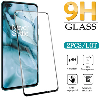 2pcs 9H Tempered glass For oneplus nord Glass Screen Protector For oneplus 7 7t 6 5t one plus 7t 6 5t Protective Glass 1+ nord