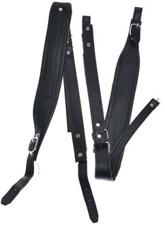 2Pcs Accordeon Schouderbanden Muziekinstrumenten Lederen Apparatuur Waterdichte Accessoires Draagbare Levert Accordeon Riem