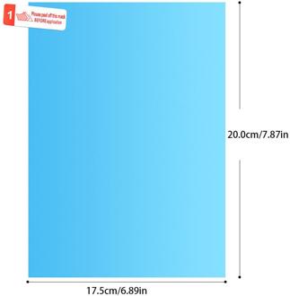2Pcs Auto Achteruitkijkspiegel Waterdicht En Anti-Mist Regen-Proof Film Zijruit Glas Film een Verscheidenheid van Size Specificaties 175200mm