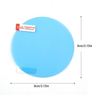 2Pcs Auto Achteruitkijkspiegel Waterdicht En Anti-Mist Regen-Proof Film Zijruit Glas Film een Verscheidenheid van Size Specificaties 8080mm