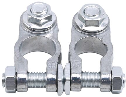 2Pcs Auto Batterij Connector Post Batterij Terminal Stapel Cap Opladen Klem Connector Auto Vrachtwagen Batterij Terminal Connector