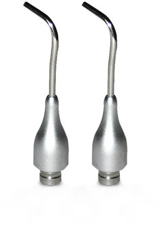 2pcs Autoclavable Spray Nozzles For Dental Scaler Air Polisher Tooth Prophy Jet