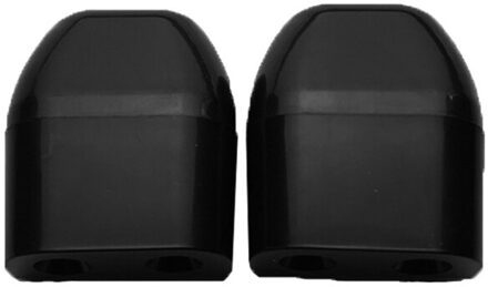 2Pcs Automotive Auto Herten Fluitjes Dier Alert Waarschuwing Fluitjes Systeem Veiligheid Geluid Alarm Compact Dual Bouw Herten Fluitje zwart