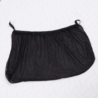 2Pcs Automotive Mesh Cover Warmte Isolatie Zomer Window Zonnescherm Auto Gordijn Shield Auto Zon Mesh Doek ( zwart 1