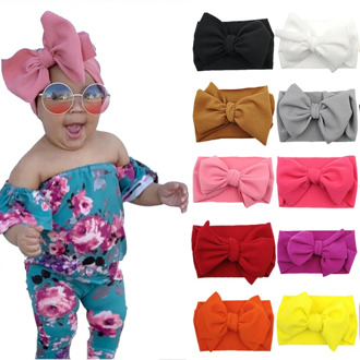 2pcs baby headband Hair Accessories dress up fashion Hair Band Baby Girl Elastic Haarband For Makeup Turban baby Headwear