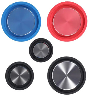 2PCS Bass Radiator Speaker Diaphragm Auxiliary Vibration Passive Radiator Woofer